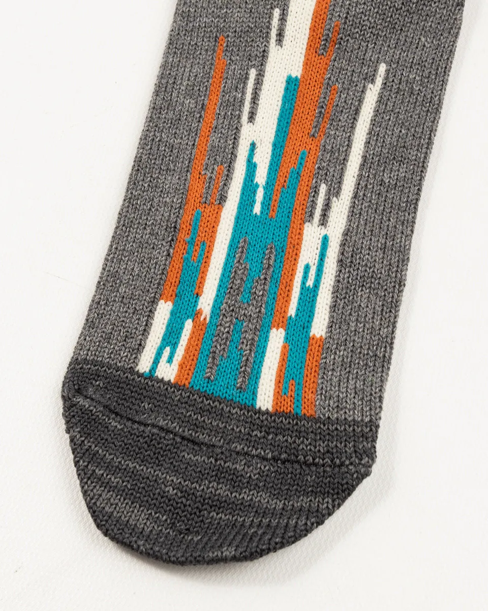 84 Yarns Ortega Ankle Socks - Charcoal
