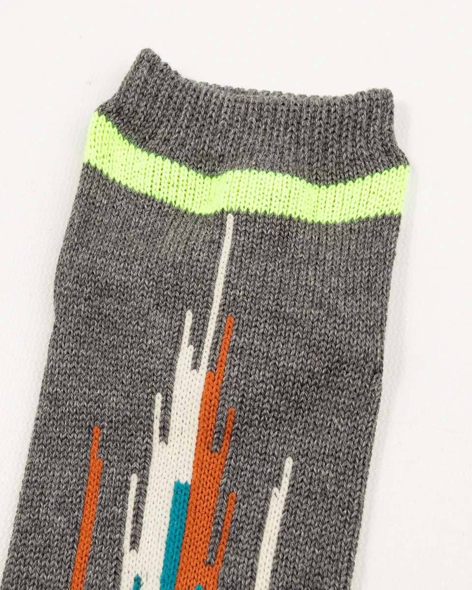 84 Yarns Ortega Ankle Socks - Charcoal