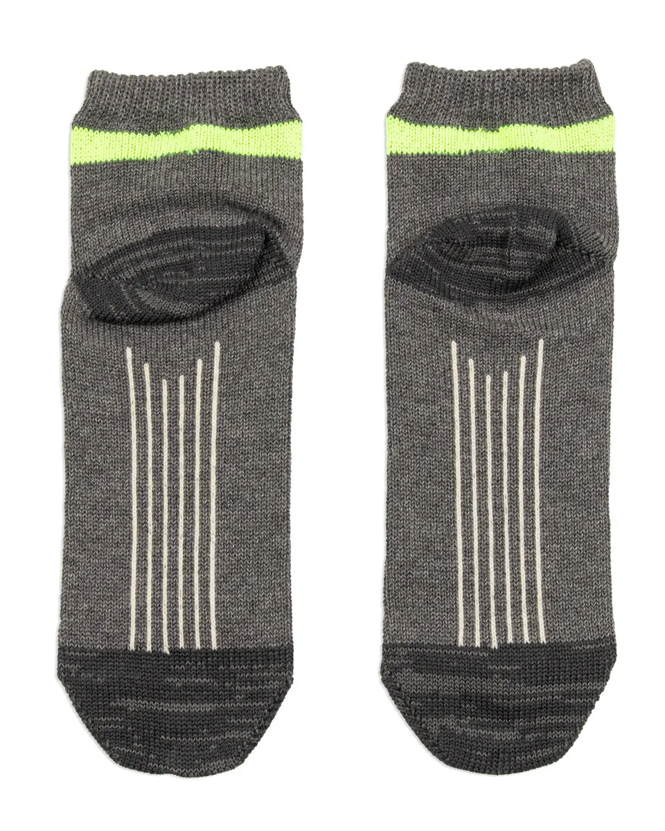 84 Yarns Ortega Ankle Socks - Charcoal