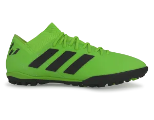 adidas Men's Nemeziz Messi Tango 18.3 Turf Soccer Shoes Solar Green/Core Black