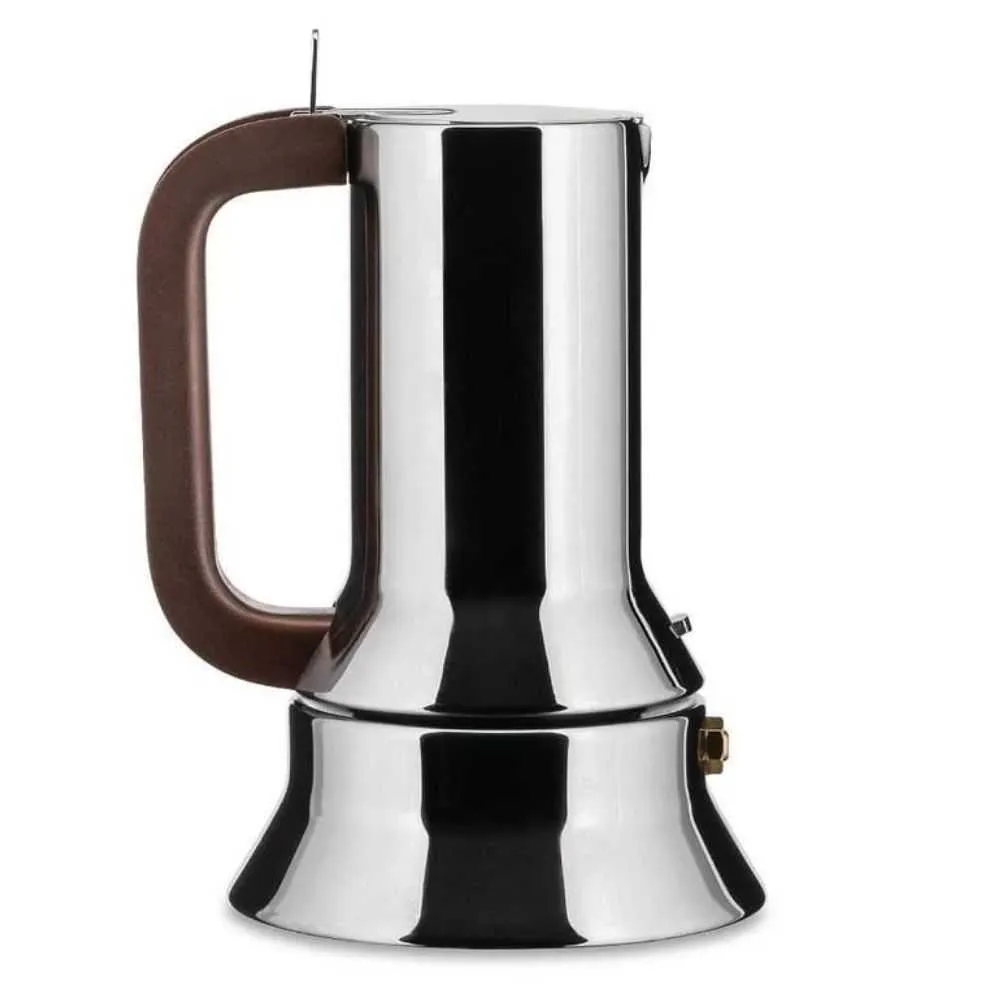 Alessi 9090 coffee maker in steel