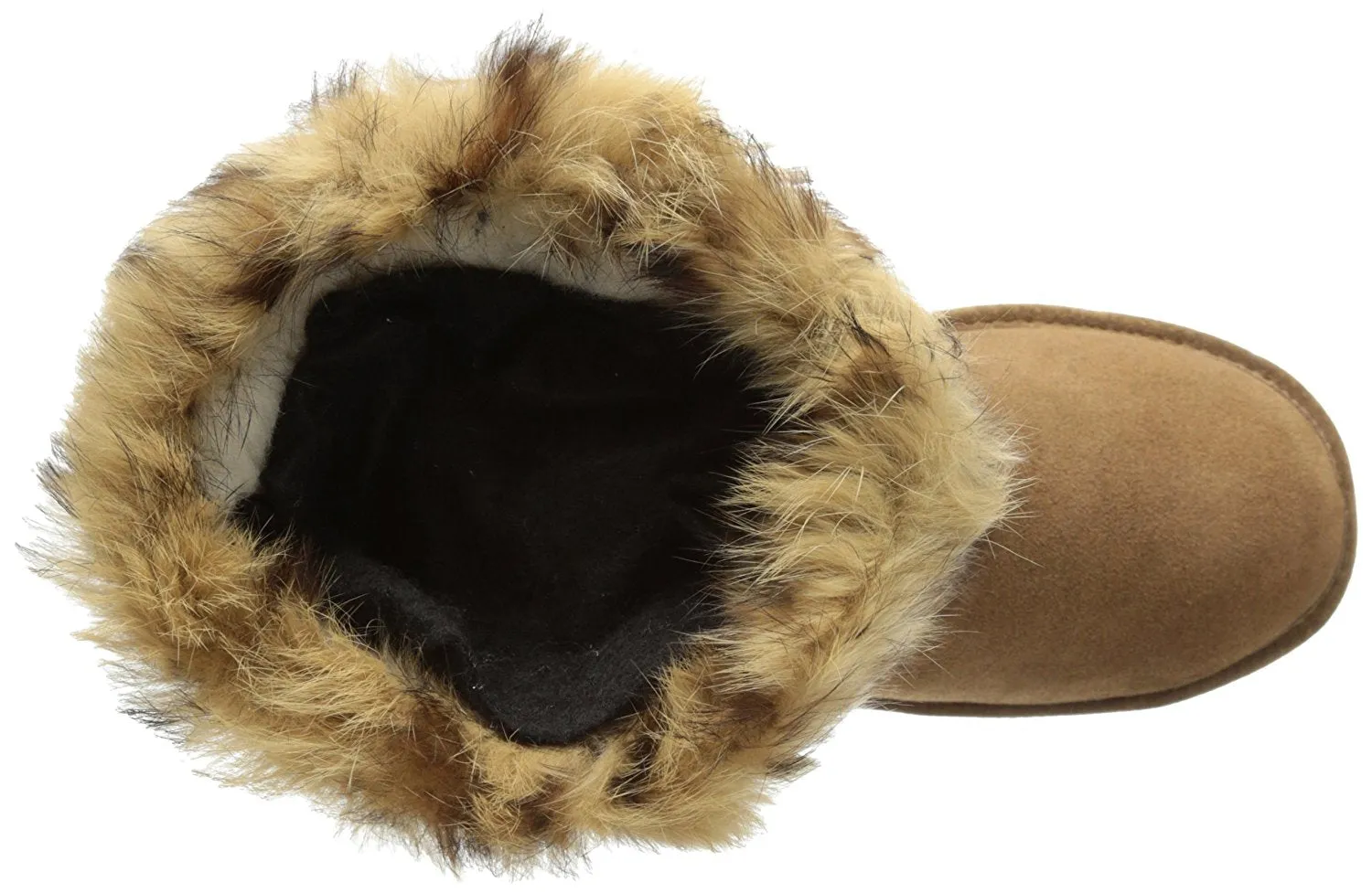 Bearpaw Keely Women Round Toe Suede Gray Winter Boot