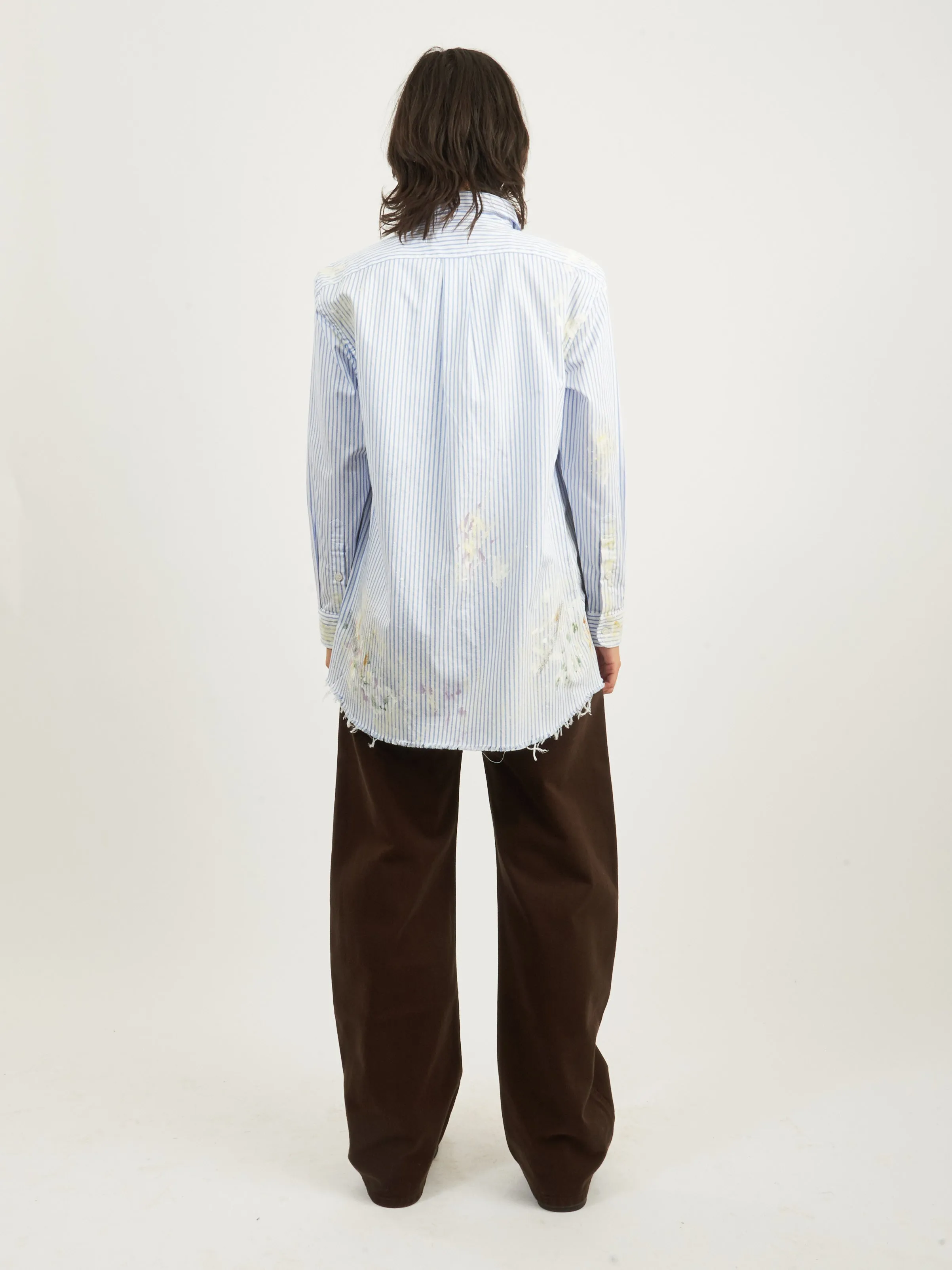 Blue Stripe Painter Shirt