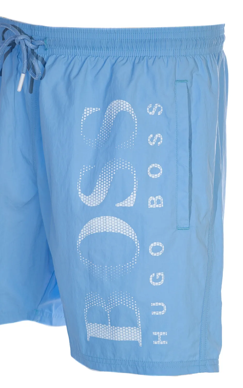 BOSS Octopus Swim Short in Sky Blue
