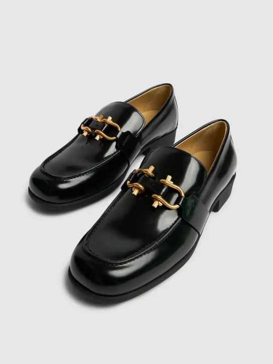 Bottega Veneta   Monsieur leather loafers 
