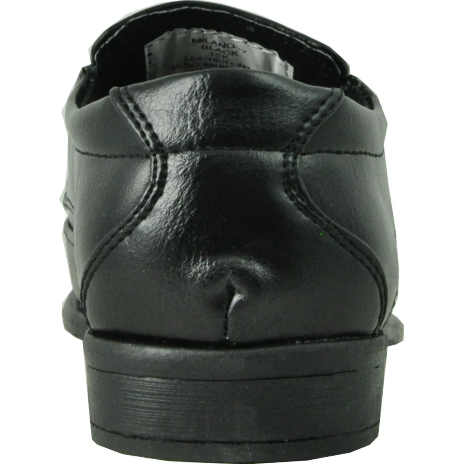 BRAVO Boy Dress Shoe MILANO-7KID Loafer Shoe Black