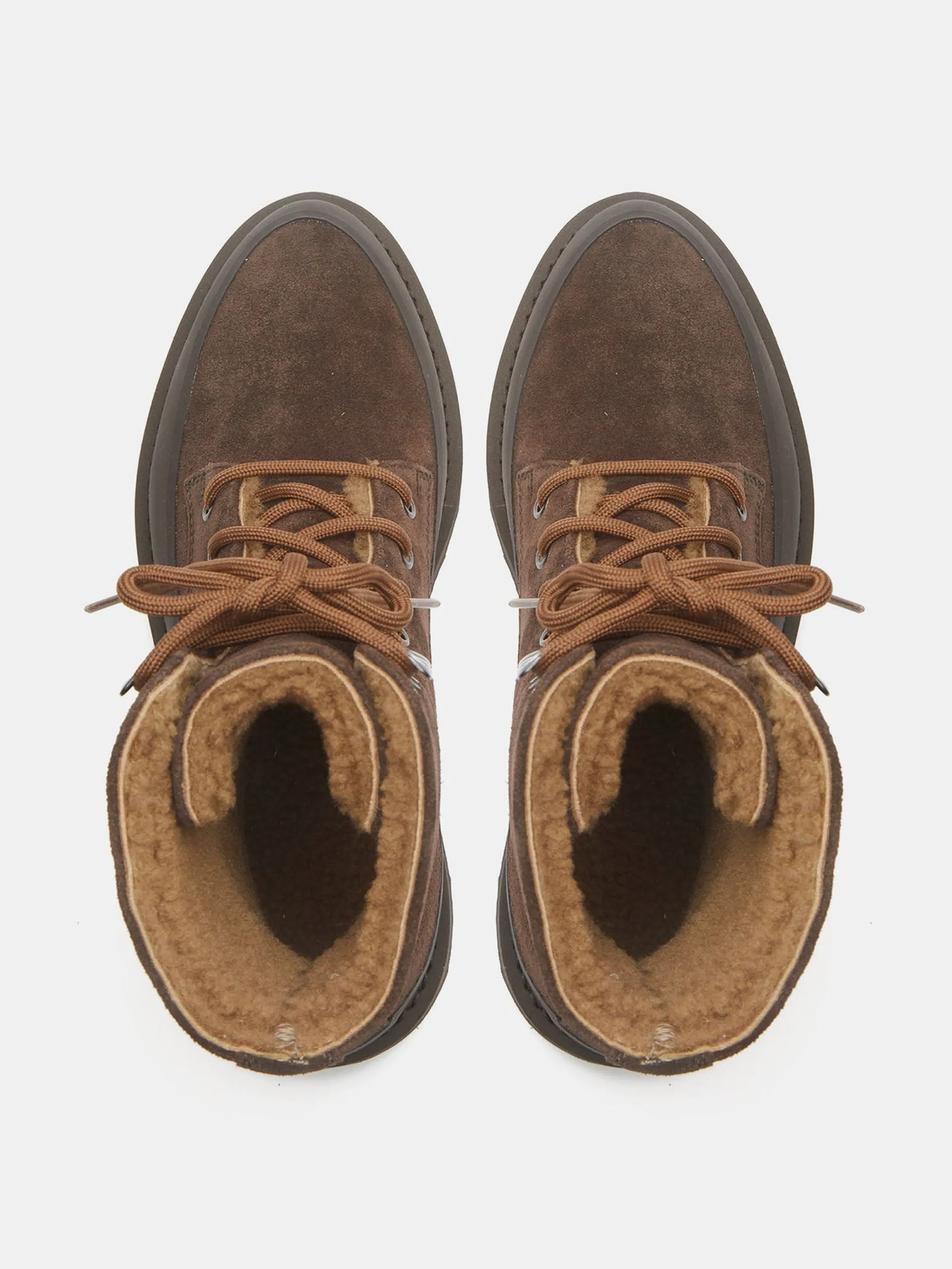 Brown suede Dolomite boots