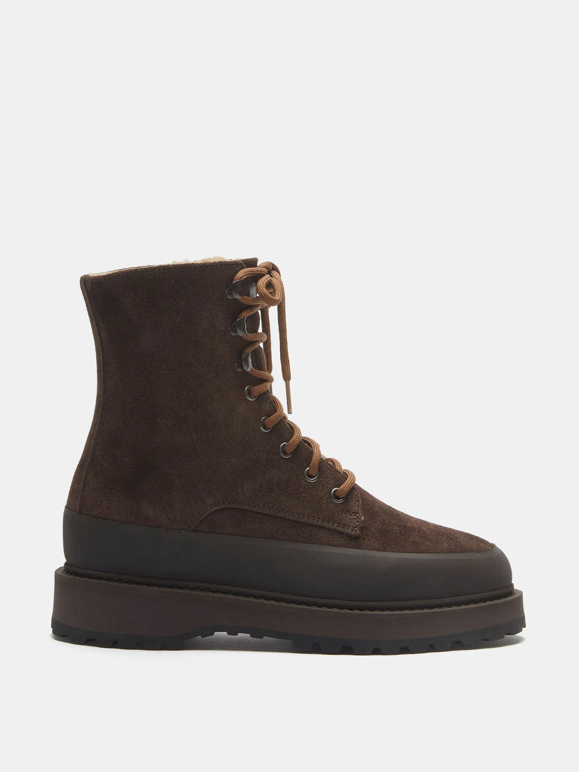 Brown suede Dolomite boots