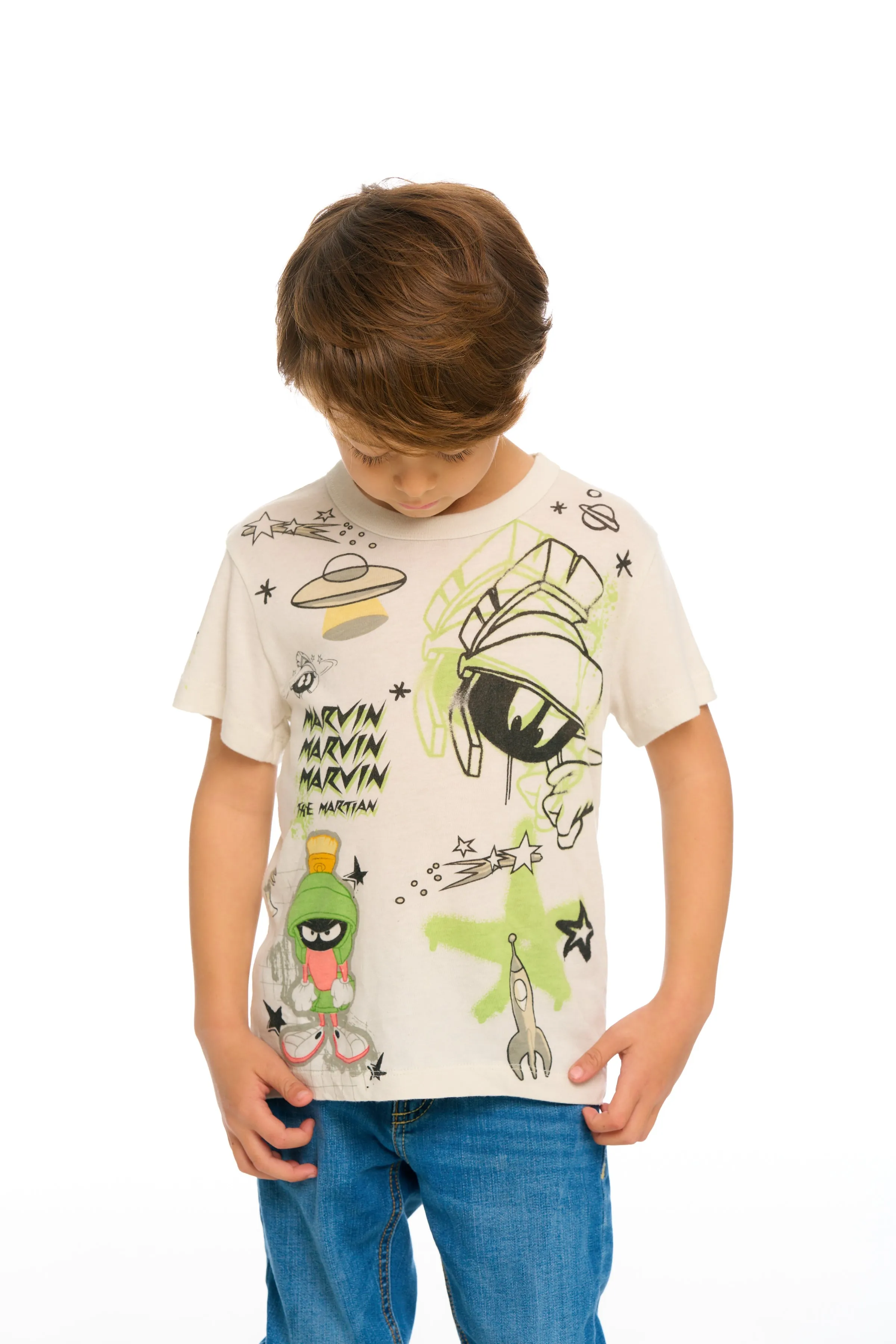 Chaser Marvin the Martian Mash Up S/S Tee