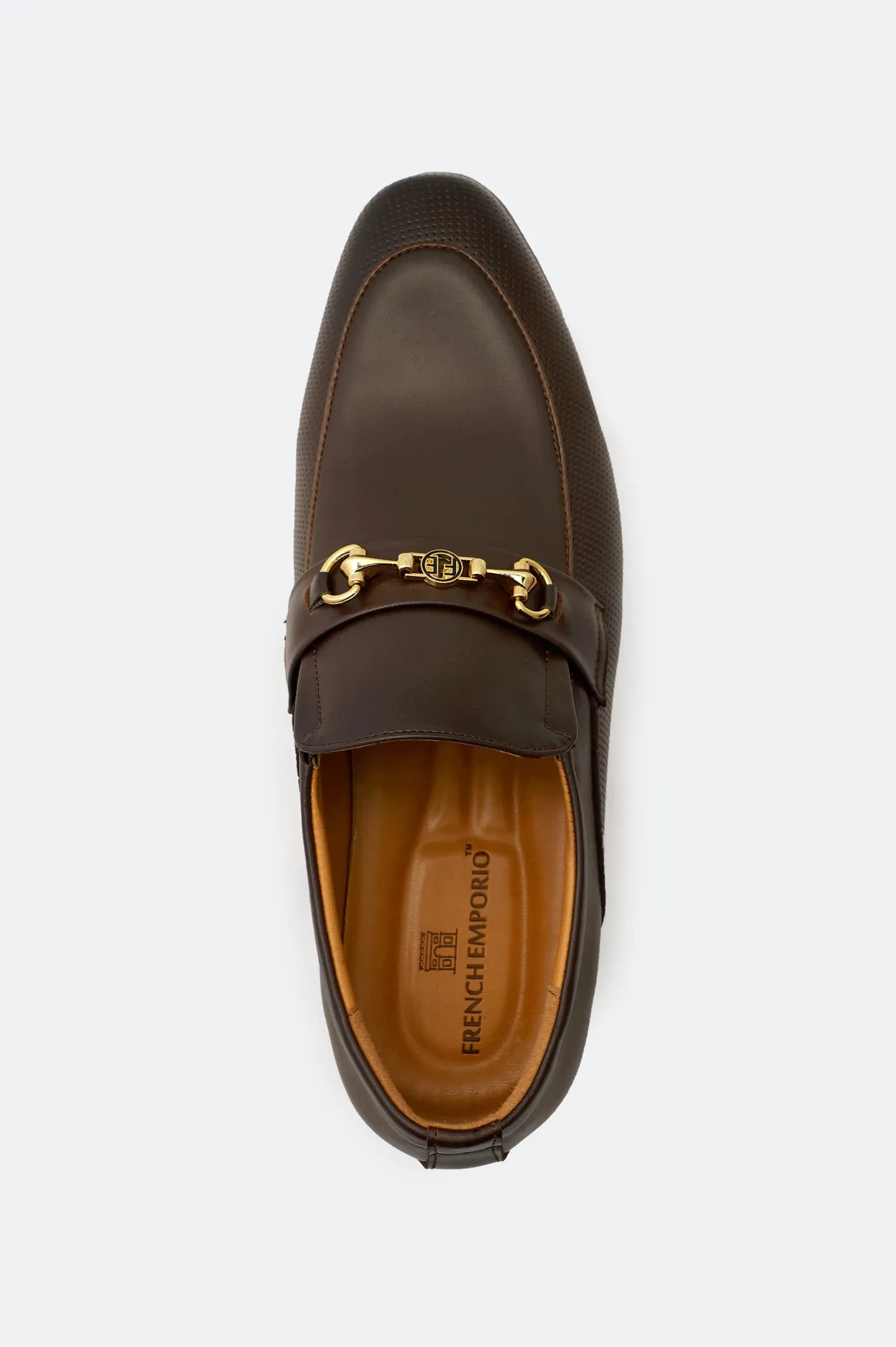 Coffee Formal Mocassins Shoes