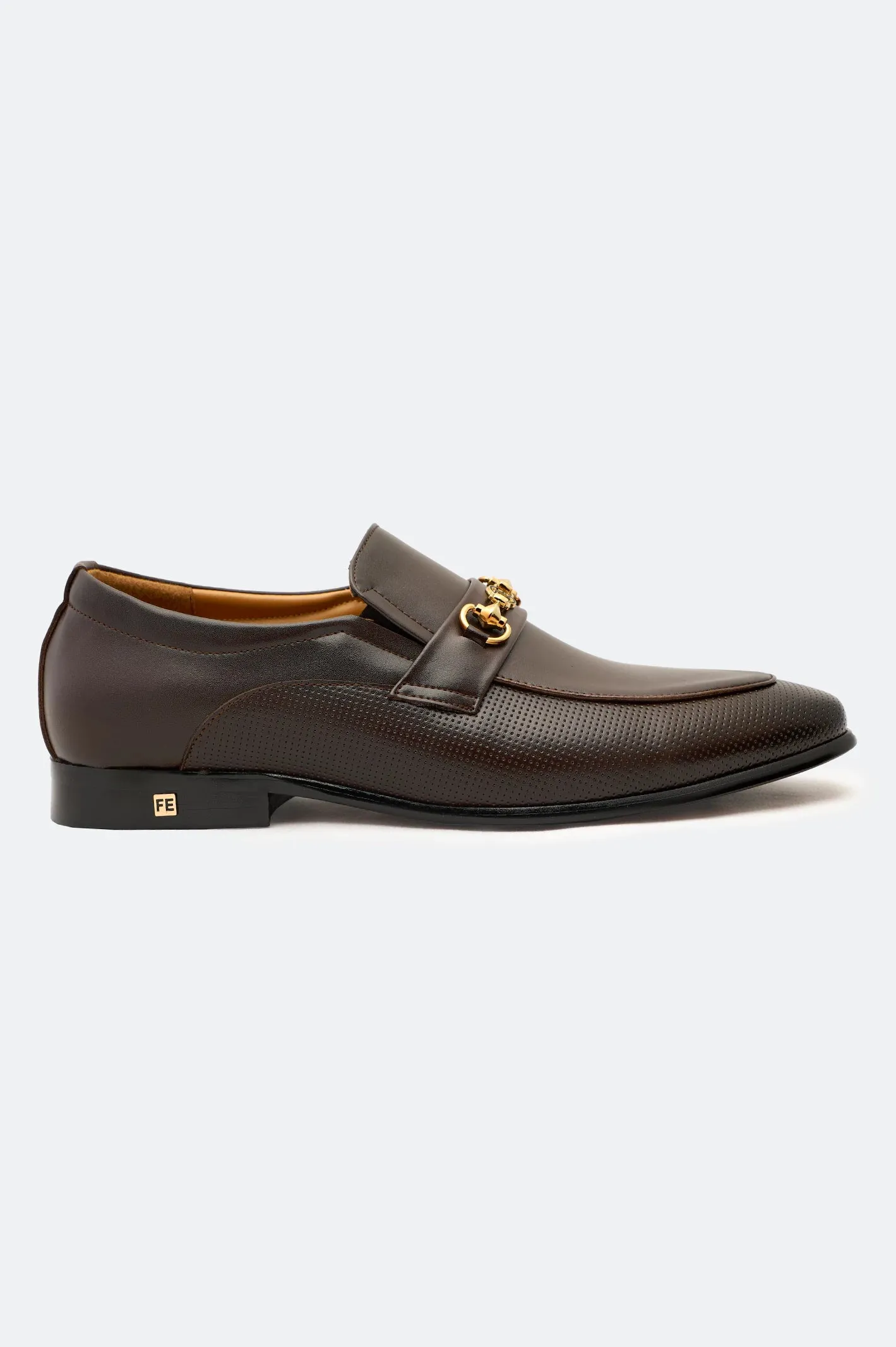 Coffee Formal Mocassins Shoes
