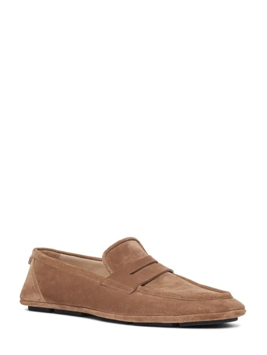 Dolce&amp;Gabbana   DG Driver suede loafers 