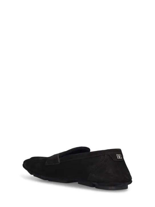 Dolce&amp;Gabbana   DG Driver suede loafers 
