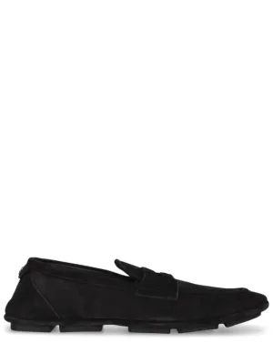 Dolce&amp;Gabbana   DG Driver suede loafers 