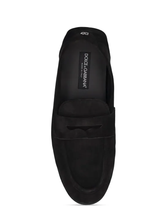 Dolce&amp;Gabbana   DG Driver suede loafers 