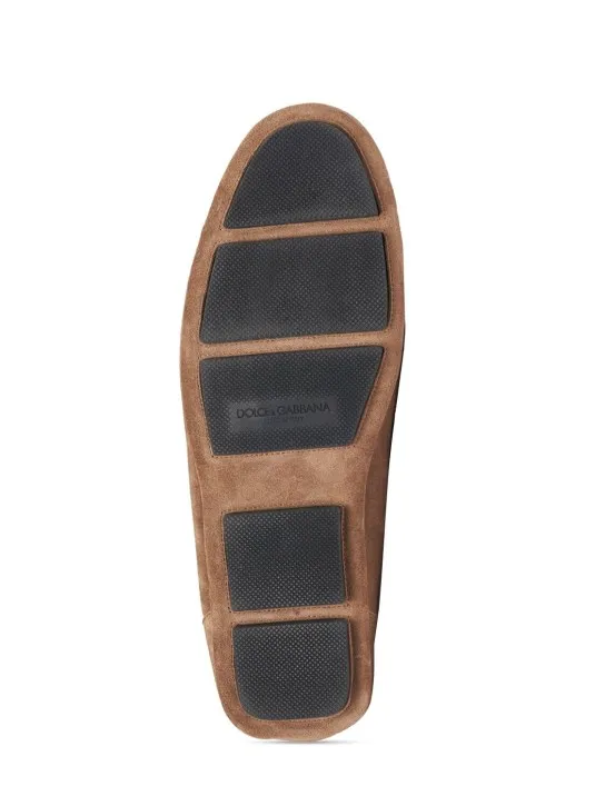 Dolce&amp;Gabbana   DG Driver suede loafers 