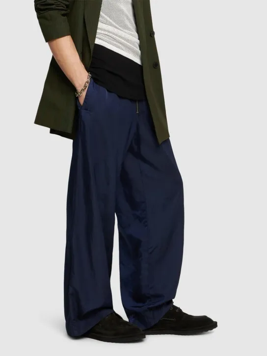 Dries Van Noten   Suede lace-up loafers 