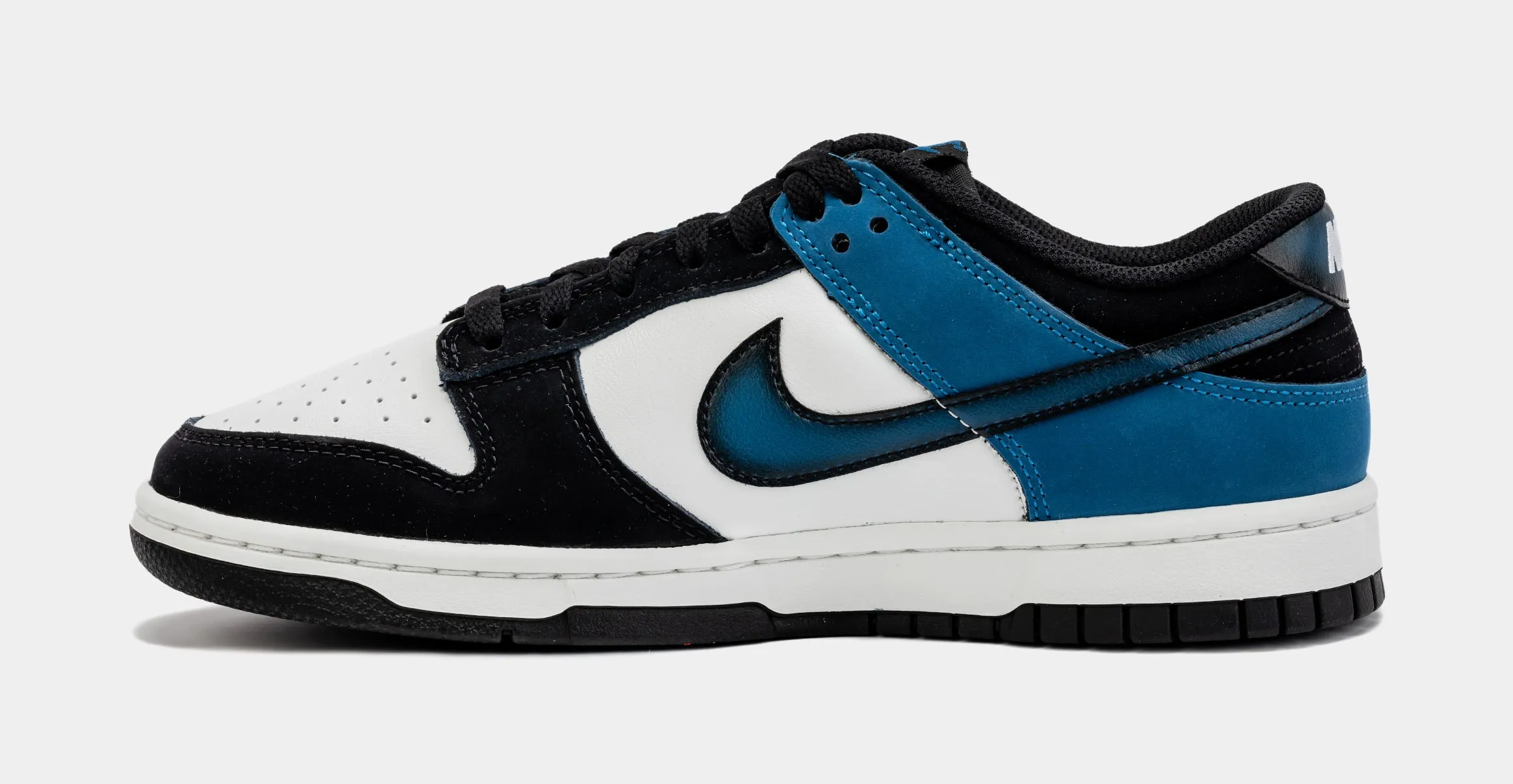 Dunk Low Industrial Blue Mens Lifestyle Shoes (Black/Blue) Free Shipping
