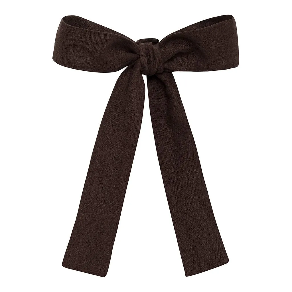 Espresso Hair Ribbon