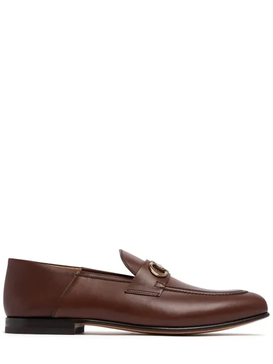 Ferragamo   Gin leather loafers 