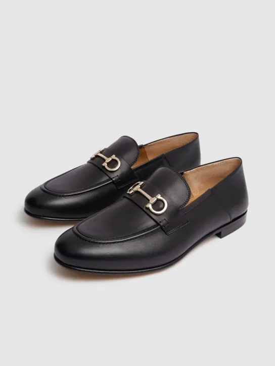 Ferragamo   Gin leather loafers 