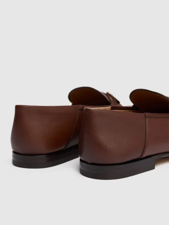 Ferragamo   Gin leather loafers 