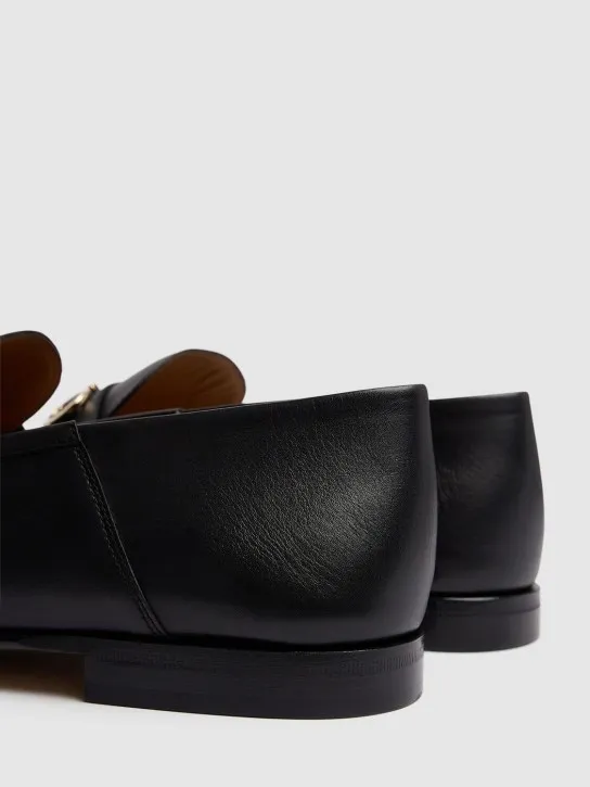 Ferragamo   Gin leather loafers 