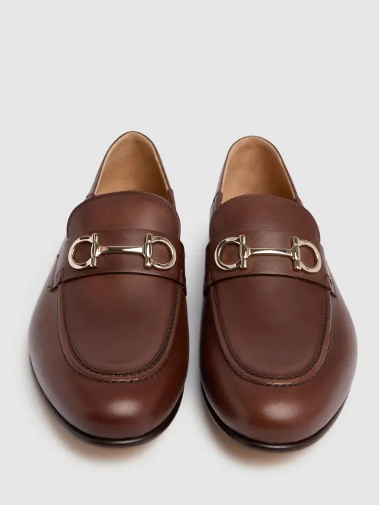 Ferragamo   Gin leather loafers 