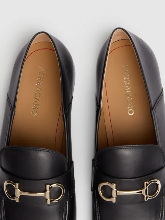 Ferragamo   Gin leather loafers 
