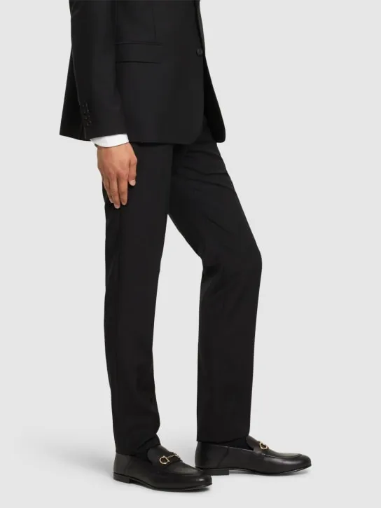 Ferragamo   Gin leather loafers 