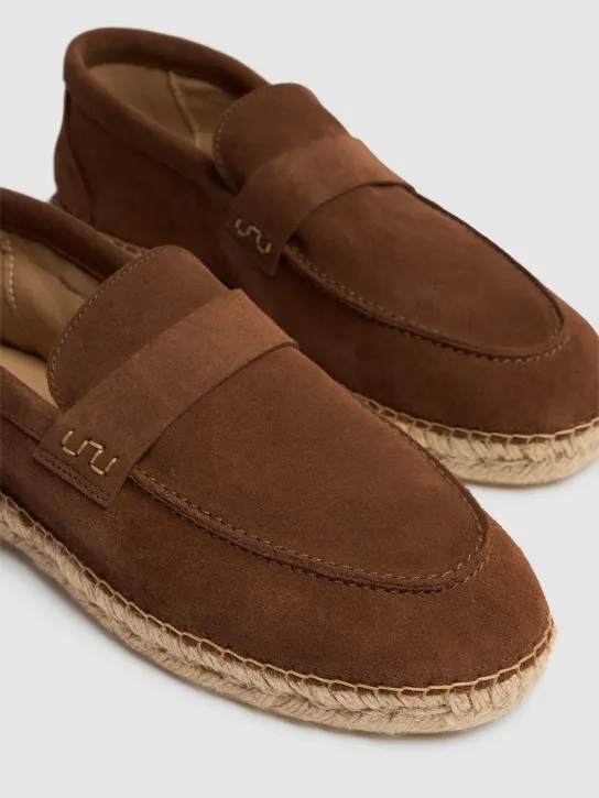 Frescobol Carioca   Marcelo suede loafers 