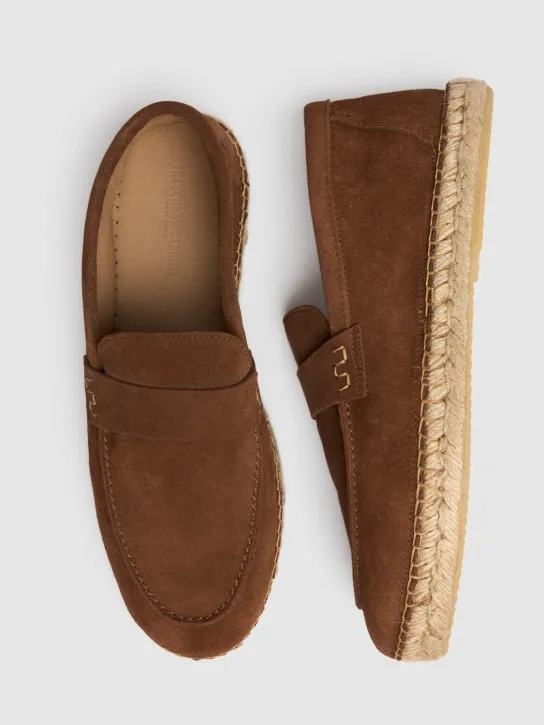 Frescobol Carioca   Marcelo suede loafers 