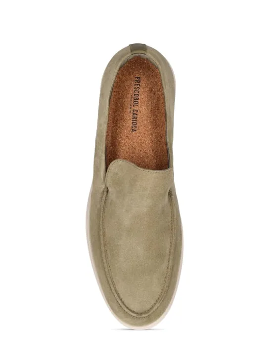 Frescobol Carioca   Miguel suede loafers 