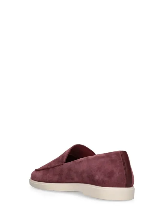 Frescobol Carioca   Miguel suede loafers 