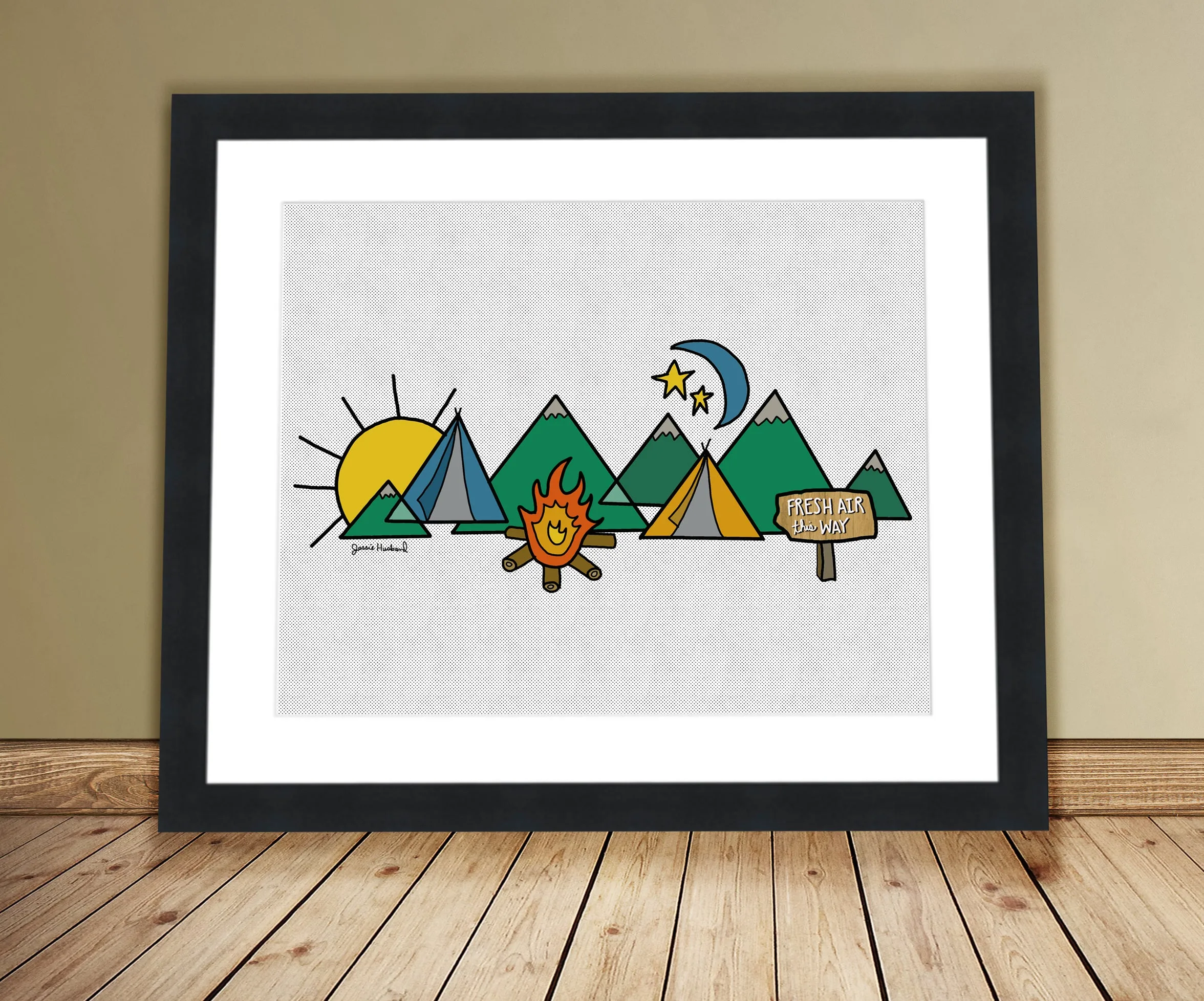 Fresh air this way (framing options available)