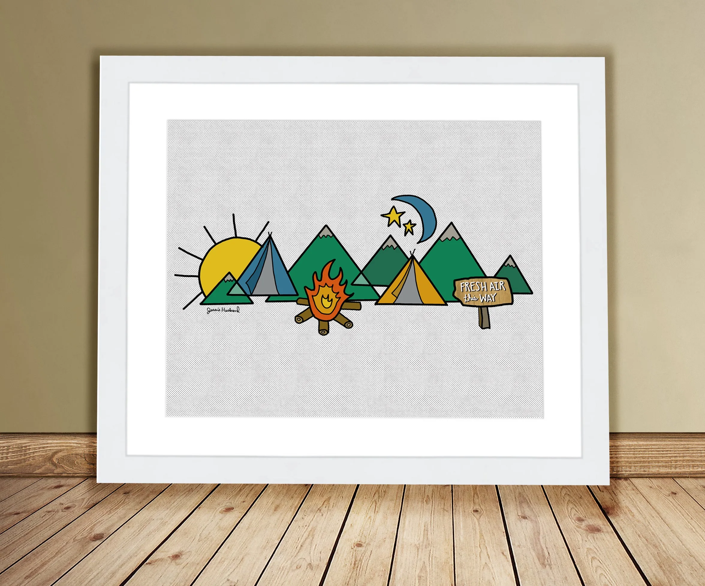 Fresh air this way (framing options available)