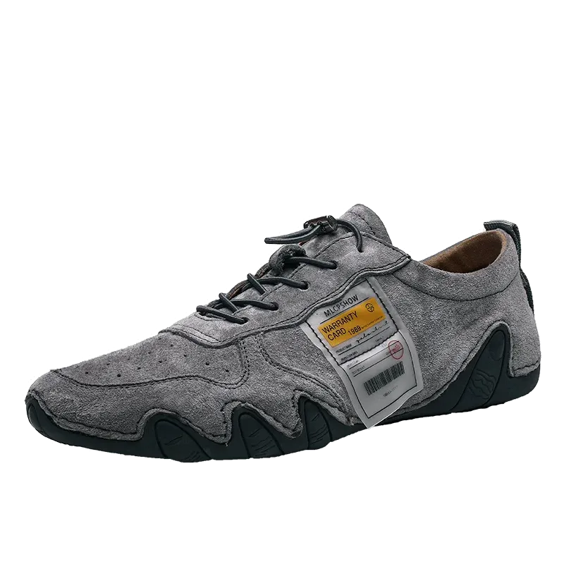 Genuine Leather Octopus bean shoes For Men Fashion Flats Shoes walking sports loafer breathable outdoor Men's driving shoes