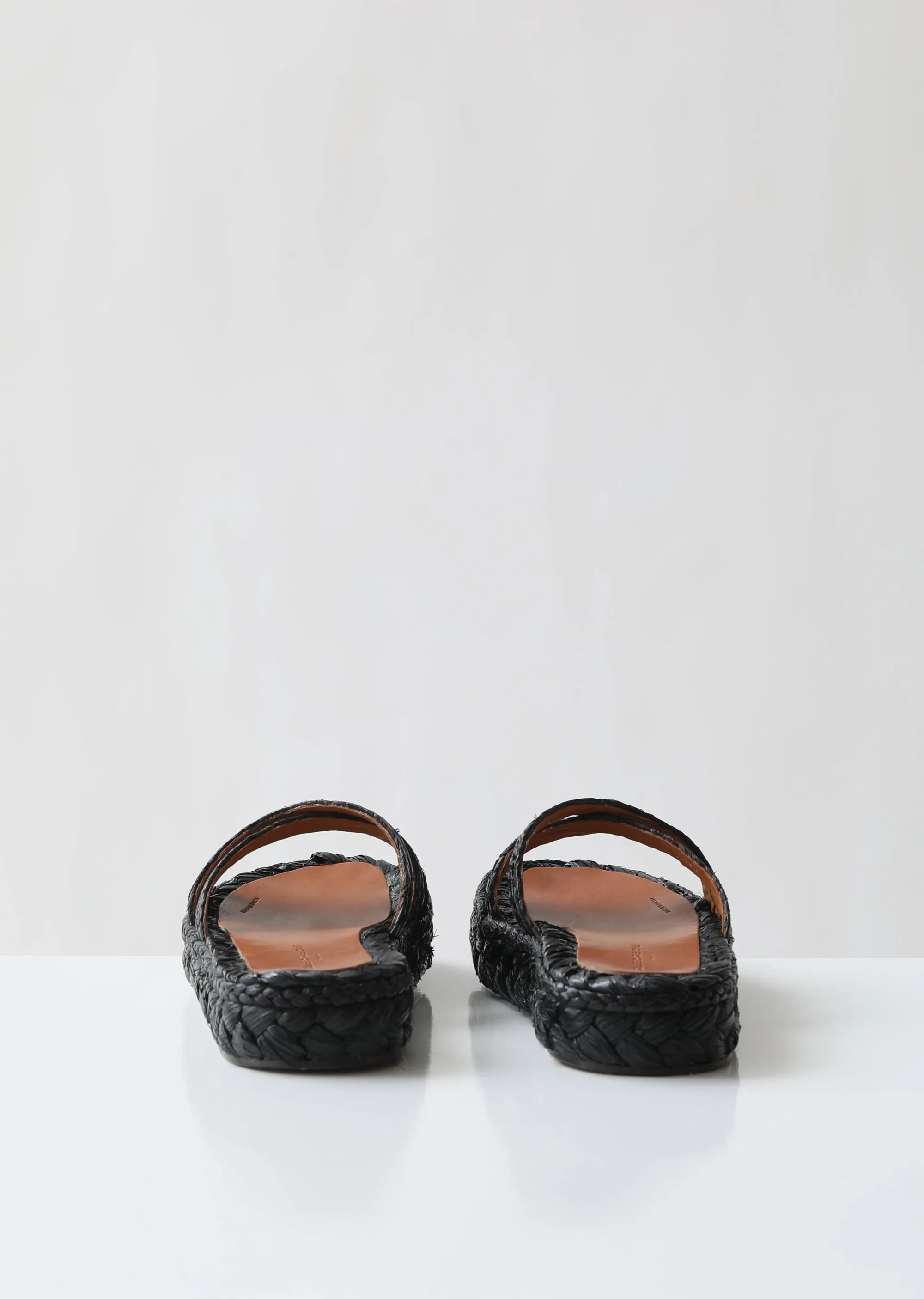 Idalie Raffia Slides