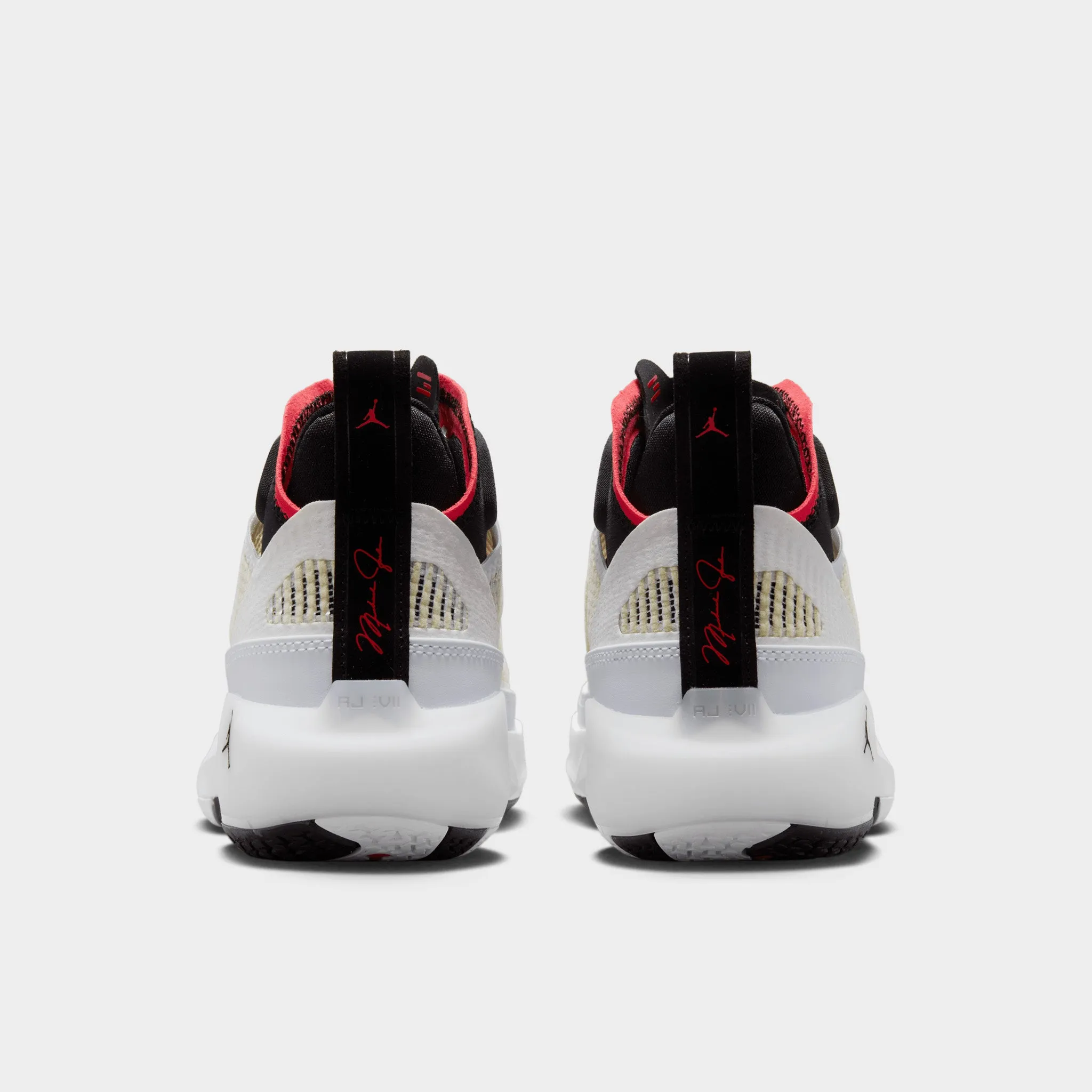 Jordan 37 GS White / Siren Red - Black