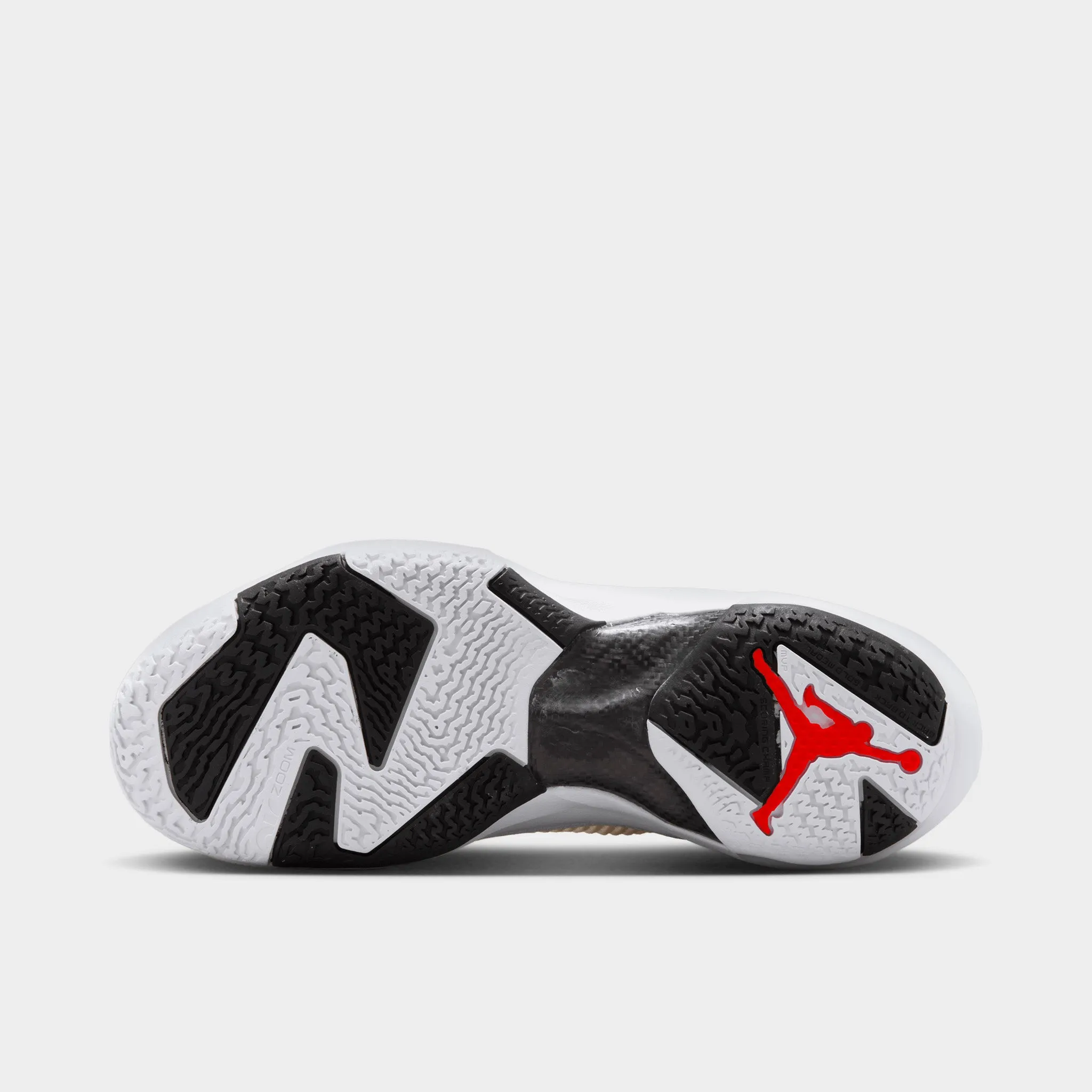 Jordan 37 GS White / Siren Red - Black