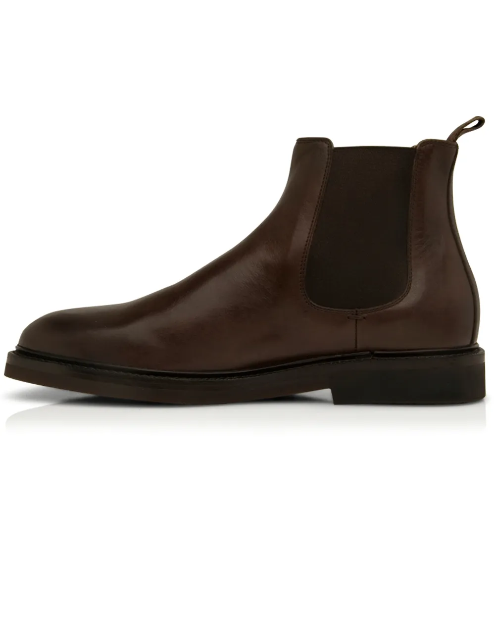 Leather Chelsea Boot in Espresso