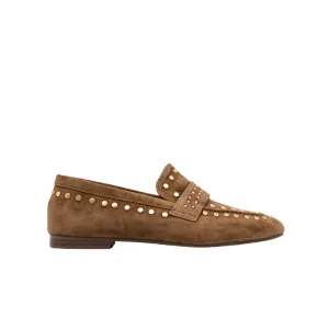 LODI Suede Loafers in Tan - BE4771