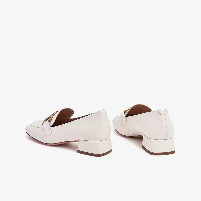 Low Heel Loafers