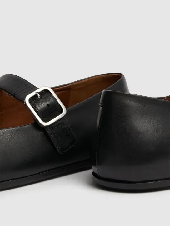 Marsell   Appiedi leather Mary Jane loafers 