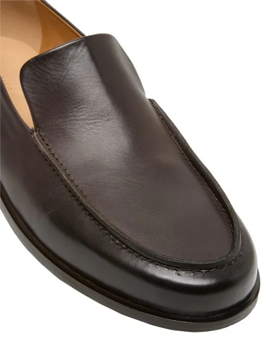 Marsell   Mocasso leather loafers 
