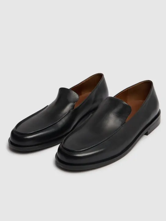 Marsell   Mocasso leather loafers 