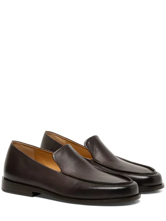 Marsell   Mocasso leather loafers 