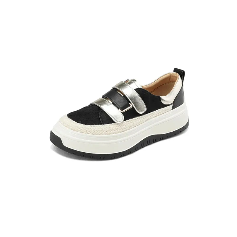MBCS1149 Women's Casual Shoes - Flats Sneakers - Leopard Pattern