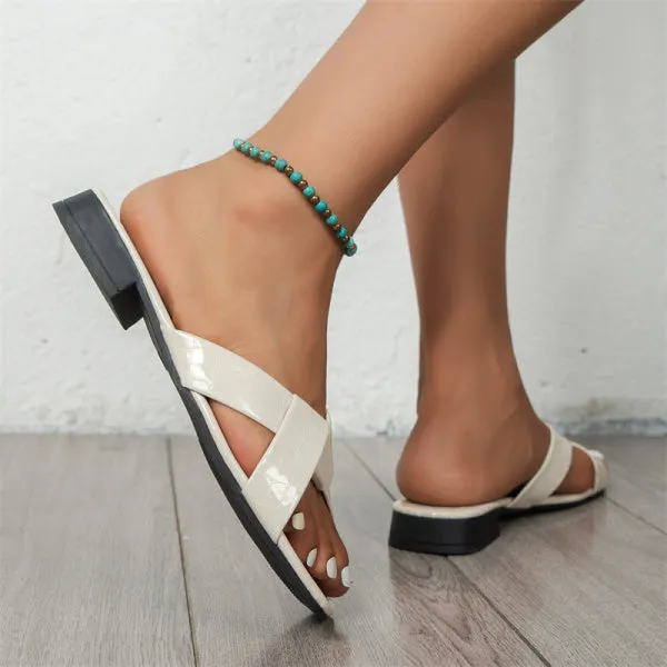 Purpdrank - Black Fashion Casual Hollowed Out Patchwork Solid Color Square Comfortable Shoes