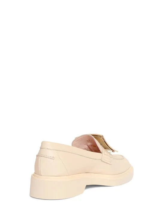 Roger Vivier   25mm Viv Rangers leather loafers 